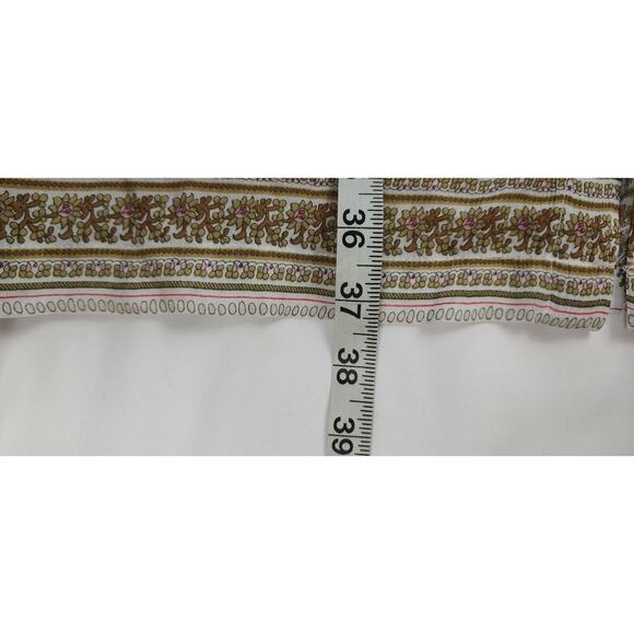 J. Jill Women's Long Sleeve Button Down Slits Hem Paisley Tunic Dress Size S - Picture 5 of 8